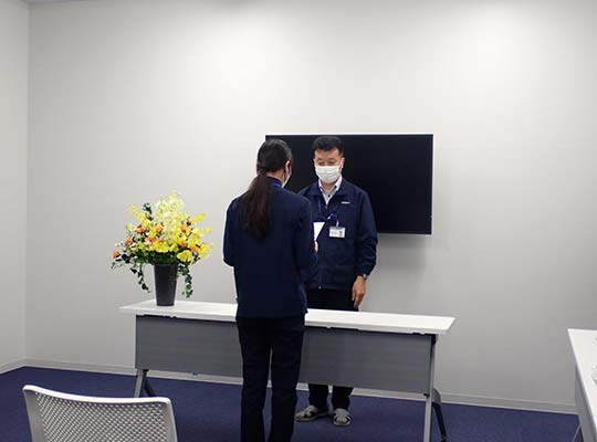 新入社員のスピーチ(長野)